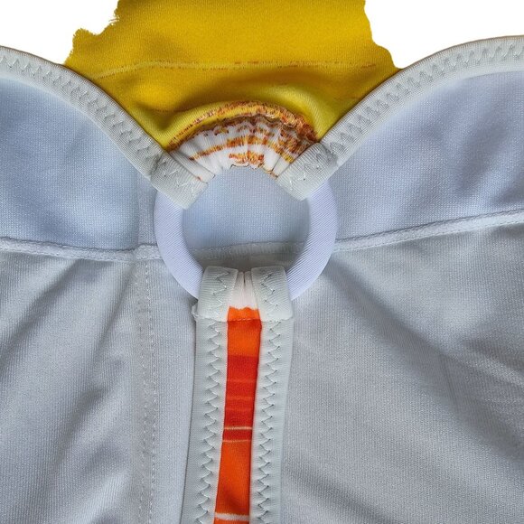 NWT COCO RAVE Floral One Piece Bathingsuit Back Detail sz 8 - Picture 3 of 12